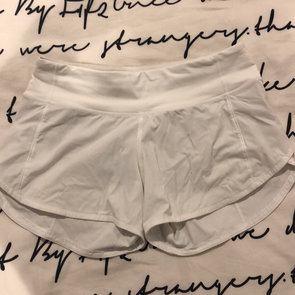 LIGHTLY WORN LULULEMON SHORTS